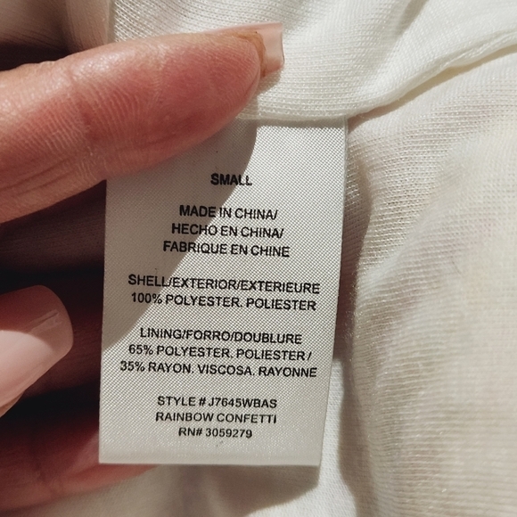 NWOT Altar'd StateWhite Confetti Wubby Jacket Size: S - Picture 15 of 15